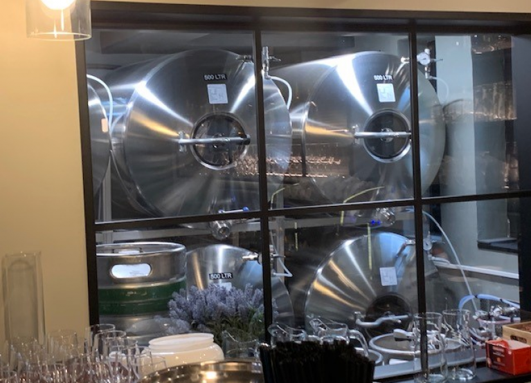 New installation in restaurant Prague