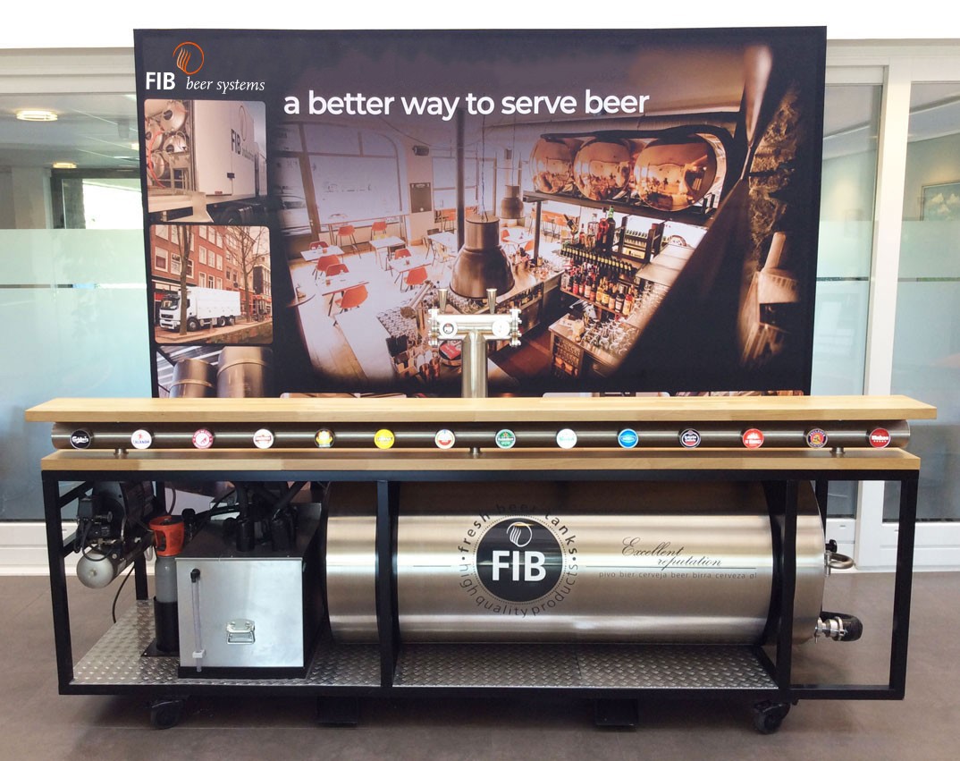 mobiele bar fib beer systems