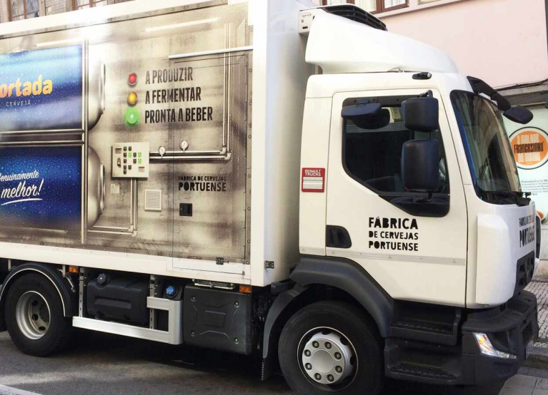 Fábrica de Cervejas Portuense beertruck